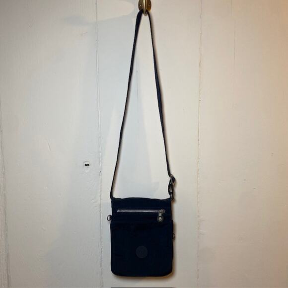 KIPLING Eldorado Navy Blue Crossbody Bag with Adjustable Strap - Picture 8 of 9